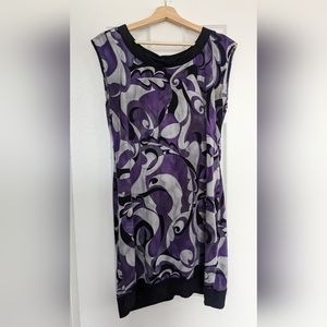 Vintage retro paisley summer dress